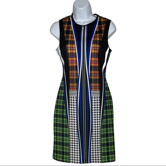 Clover Canyon Dresses & Skirts - NWT CLOVER CANYON MULTICOLOR DUBLIN NEOPRENE DRESS